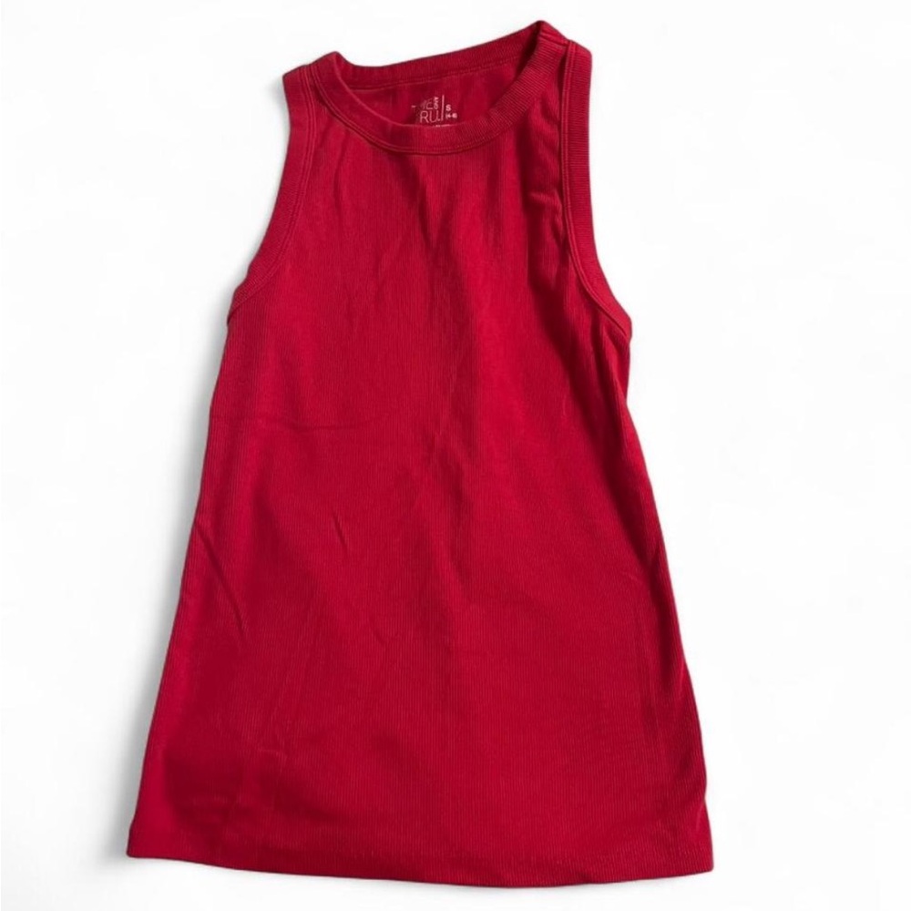 Time and Tru Vibrant Hot Pink Sleeveless Tank